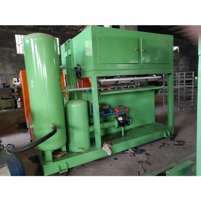 350pcs/het Ei Verpakkende Machine van Tray Equipment With Aluminum Molds van het Uurei 2