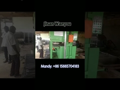 van de het dienbladdoos van het 4 vormen automatische ei het kartonmachine in Nigeria