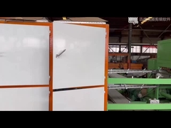 4 mallen vormen heen en weer bewegende machine metalen droger tonen