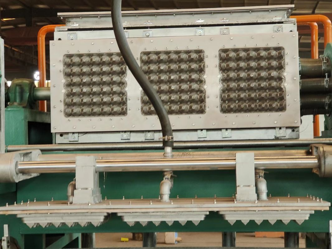 Paper Egg Tray Making Machine Rotary 3 by 4 Mould Production Line Compact en eenvoudig te bedienen Productie van 2000 eieren trays per uur