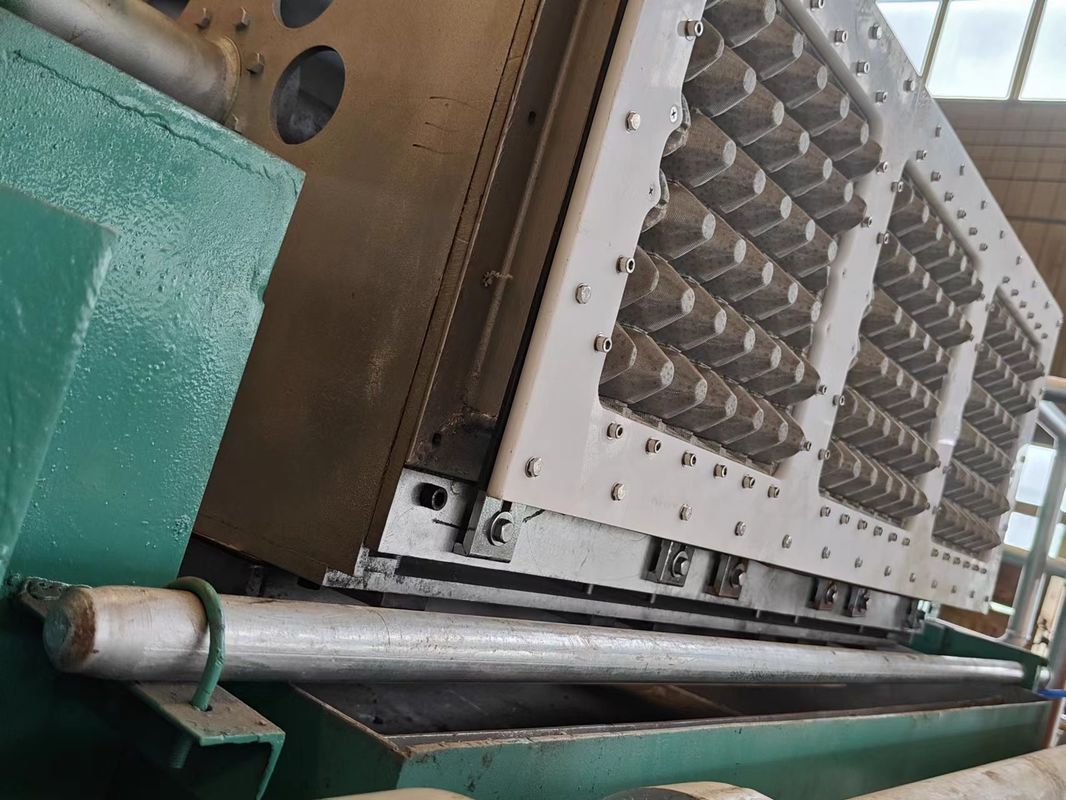 Paper Egg Tray Making Machine Rotary 3 by 4 Mould Production Line Compact en eenvoudig te bedienen Productie van 2000 eieren trays per uur