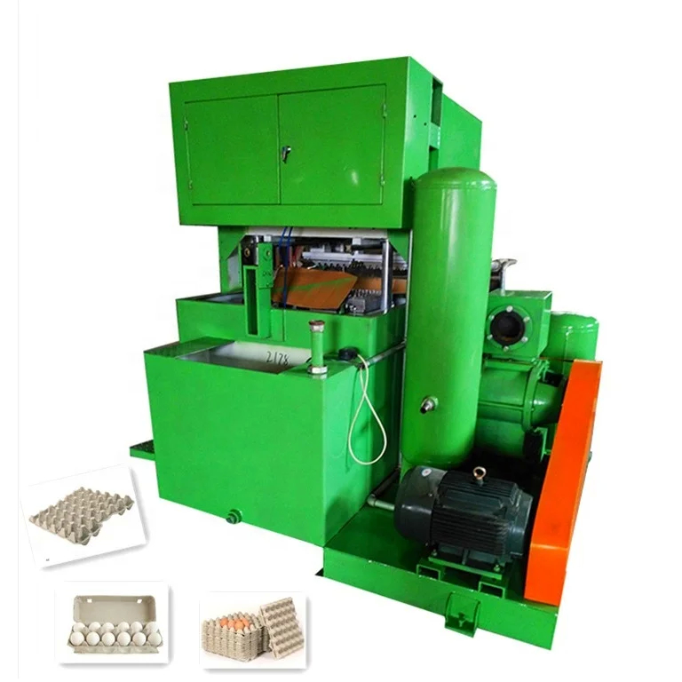 High-Performance Paper Pulp Molding Machine voor de productie van eierenbakken met computerbesturing en laag energieverbruik