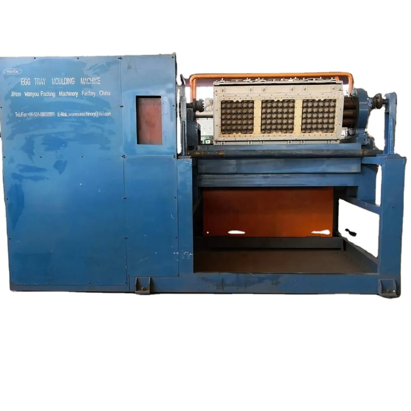 Recycled Waste Paper Pulp Molded Egg Tray Making Machine Egg Carton Machine Kleine en grote capaciteit