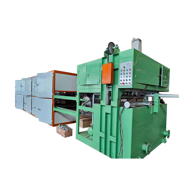 Afvalpapier gerecycled Automatische ei karton maken machine voor kleine bedrijven Papier pulp gegoten ei tray machine