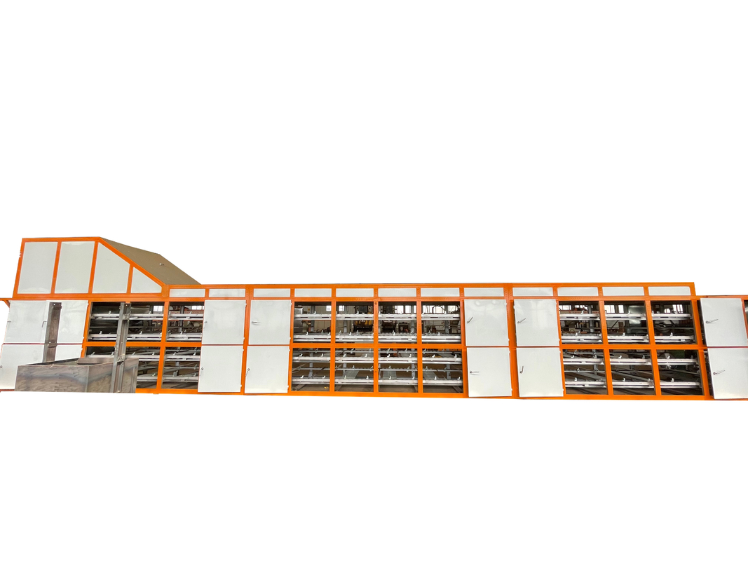 Volledig geautomatiseerde productielijn voor eierkarton met grote capaciteit 3*4