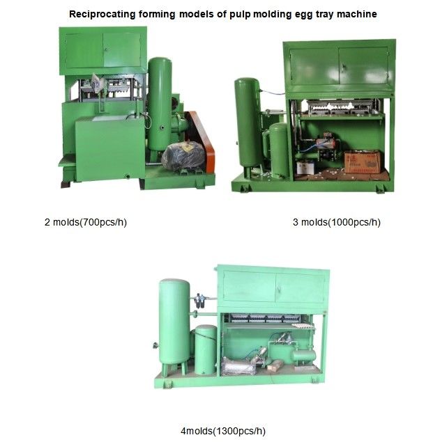 11KW Hydraulische Pulp Paper Pulp Moulding Machine Voor Hoge Spanning 220V-440V Papier Ei Tray Carton En Apple Tray Drogen