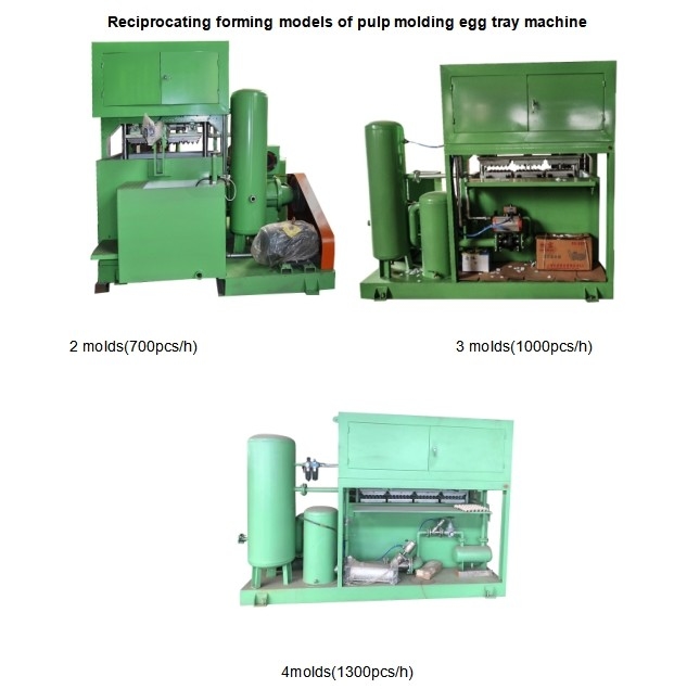 Productielijn voor eierenbakken met papierpulpmateriaal en automatische pulpvormmachine voor duurzaam en eierenbakken maken