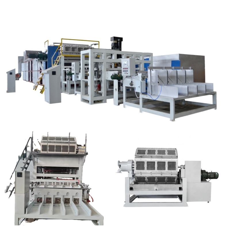 70-150KW Grote capaciteit aanpasbare papieren eierenbak machine voor eierenbak appelbak eieren karton maken met geavanceerde technologie en laag energieverbruik