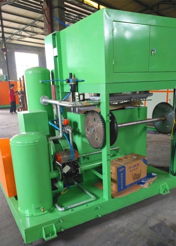 350-700pcs/h de klein Capaciteitsdocument Dienbladen van Tray Making Machine For Fruit/Schoendienblad