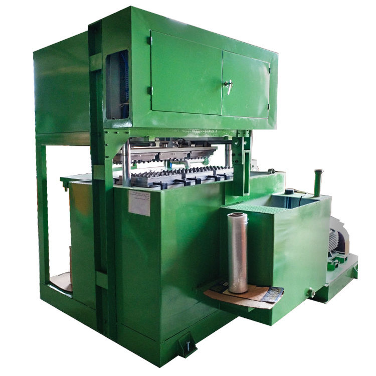 Semi-automatische papier eiertraymachine 1000 stks / uur Automatische eierdoosproductielijn
