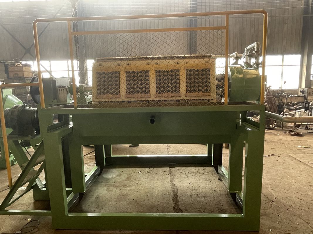 4 zijden Rotary Paper Egg Tray Machine PLC Control en Plastic Mould Material voor de productie van eieren