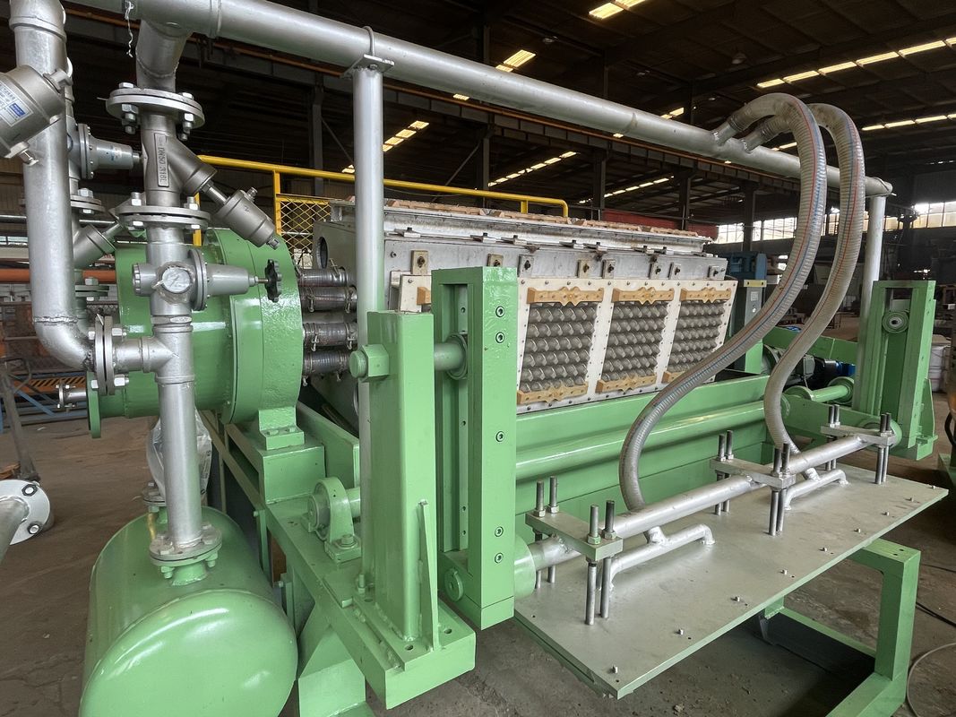 Energiebesparende roterende type 2500pcs/h Papier eierenbak machine Eierenbak Productielijn Op maat gemaakte malen Aluminium