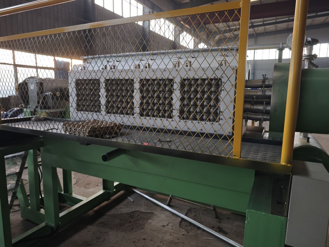 Groene Kleur Papier Eierdoos Maken Machine Met Laag Energieverbruik Eierrek Productielijn Eierrek Machine