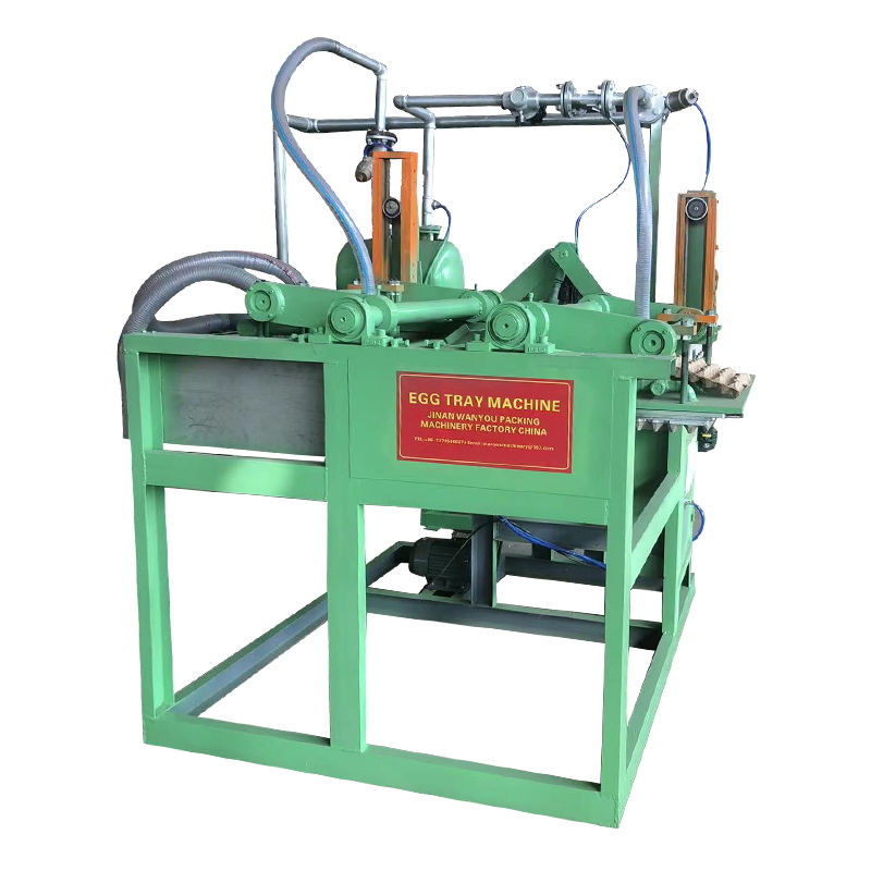 Aangepaste 30-gats pulpvormmachine voor eierdozen met aluminium mal voor kleine capaciteit voedsel en drank