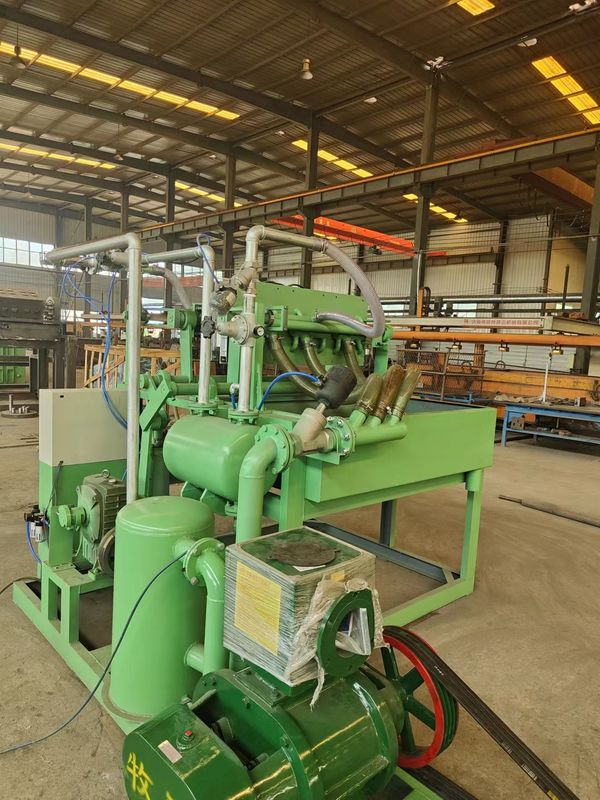 Plastic Vorm Materiaal Eierrek Machine voor Gegoten Pulp Papieren Tray Vormen Maken