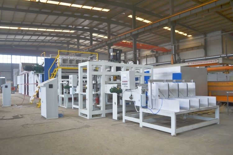 PLC Gecontroleerde Automatische Eiertray Maken Machine 5000-6000 stks/uur Gerecycleerde Papierpulp Molding Productielijn