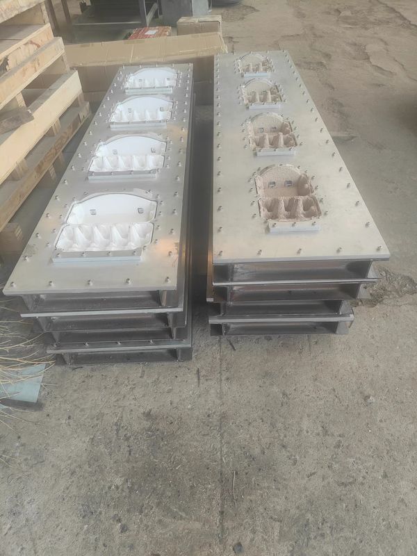 PLC Gecontroleerde Automatische Eiertray Maken Machine 5000-6000 stks/uur Gerecycleerde Papierpulp Molding Productielijn