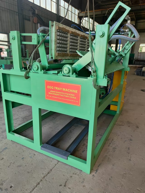 1*4 Molds 1500pcs/h Paper Egg Tray Machine /Pulp Molding Machine Price Easy Operation Small Business Idea Egg Carton Production Line