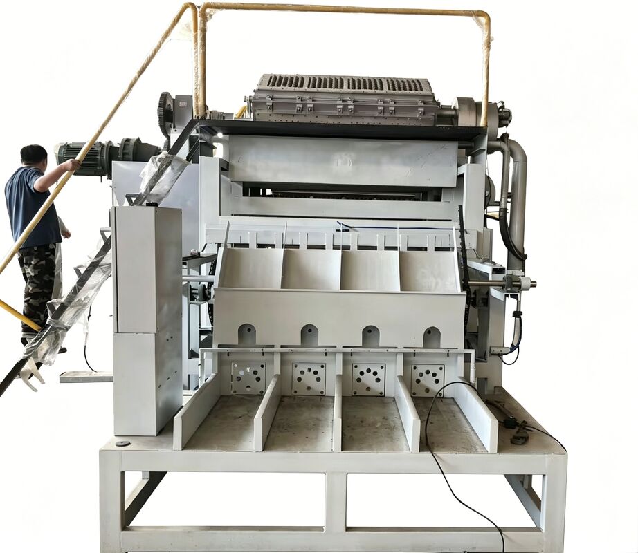 2000-3000pcs/h Rotary Egg Tray Machine.
