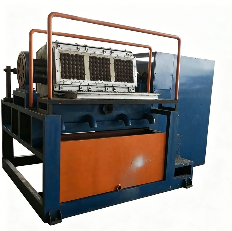 Paper Egg Tray Making Machine Rotary 3 by 4 Mould Production Line Compact en eenvoudig te bedienen Productie van 2000 eieren trays per uur