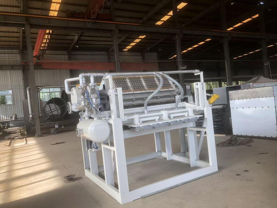 Rotary Paper Egg Tray Machine Productielijn Eierkarton 2500-3000 stuks/uur Recycled Paper Pulp Molding Machine