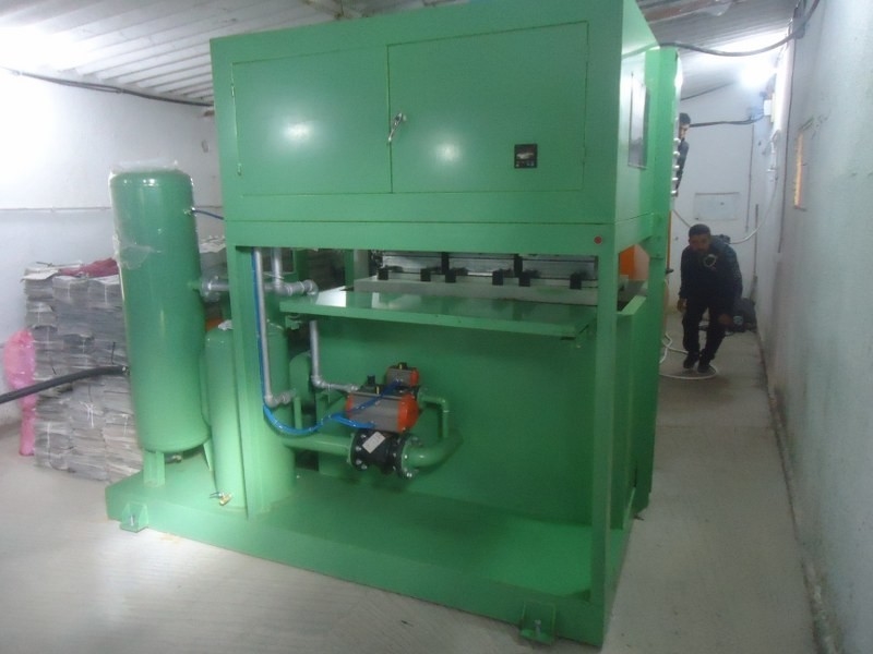 Paper Fruit Apple Tray Making Machine Eier Tray Machine Eier Carton Making Machine Pulp Molding Machine Met levenslang onderhoud