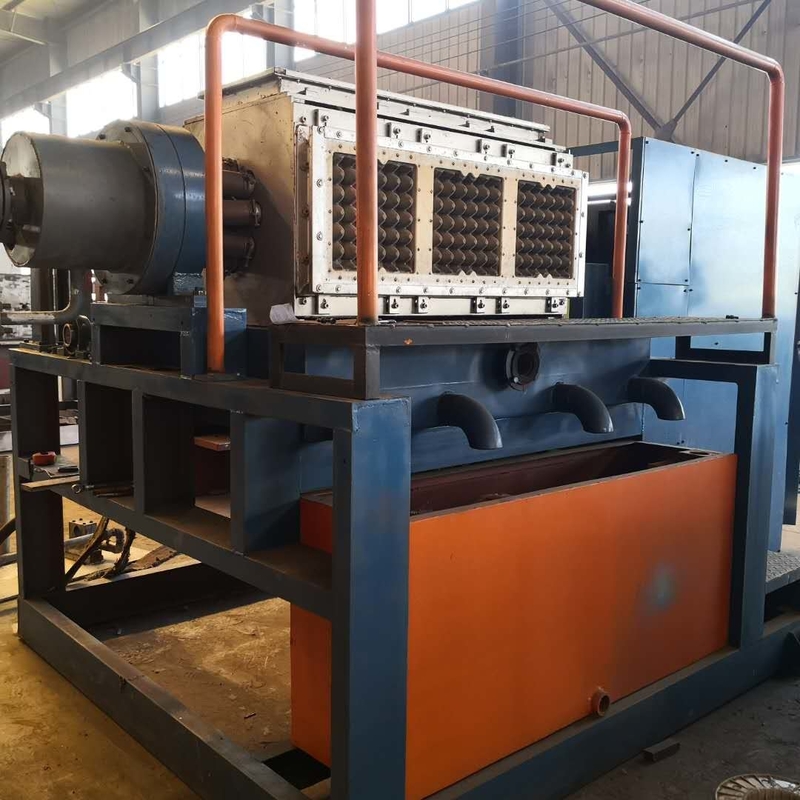 Recycling afvalpapier pulp kleine eierenbak maken machine vormen eierenbak machine prijs