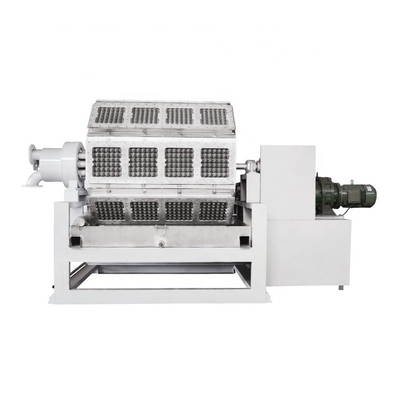 Rotary Paper Egg Tray Machine 2000-3000pcs/H Orange And Green Pulp Molding Machine voor het maken van papieren eiendoosjes/trays