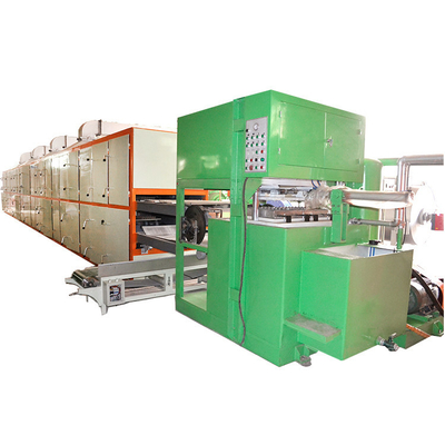 Hoog efficiënte papierpulp gietmachine voor het maken van eierenbakken / appelbakken