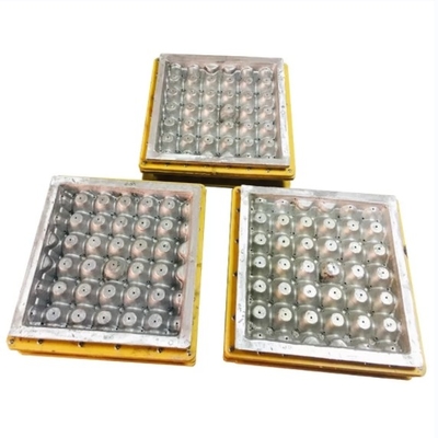 Plastic of aluminium gegoten eierenbak vorm voor multi holte productie eierenbak maken machine