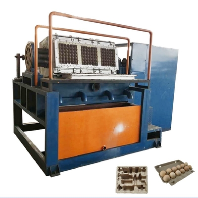50Hz Rotary Egg Tray Maker Machine Met Brick / Metal Dryer Pulp Molding Machine