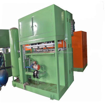 7.5KW Driving Motor Kleine eierenbak Maker Eierenbak Pulp Gietmachine Voor Productie Efficiëntie