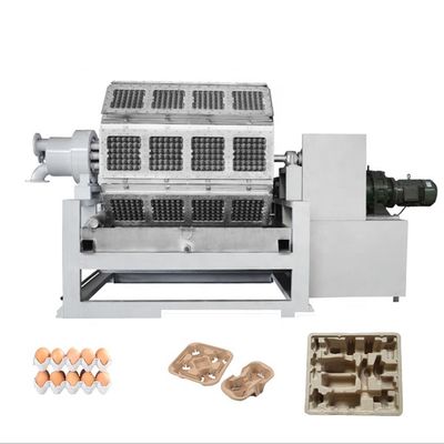 Snel Volledig Automatisch 4000pcs/h Eierenbak Machinek maken van Papier Eierenbak Productie Lijn voor kleine bedrijven Robuust milieuvriendelijk idee voor papierproductie