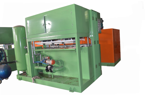 Papierafvalpulp die 200KW-Ei Tray Making Machine vormen