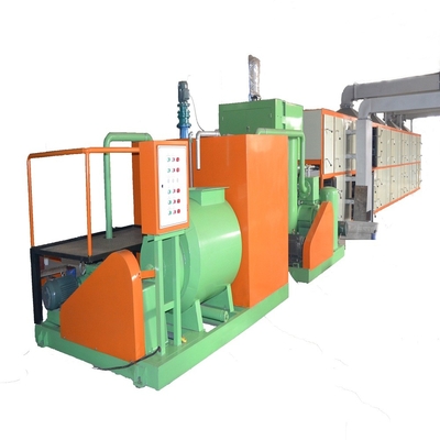 1 vorm Gerecycleerde Pulp Vormende Machine voor Eidienbladen/Apple-Dienbladen/Schoendienbladen