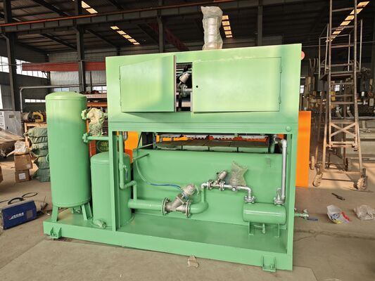1500 stuks/u Kleinbedrijf Semi-Automatische Eierrek Machine / Appelschaal Machine Eenvoudige Structuur Snelheid Instelbaar Aluminium Mallen PLC Bestuurd