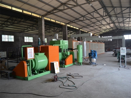 2-3 personenei Tray Production Line Capacity 700pcs/h--6000pcs/h document Ei Tray Making Machine
