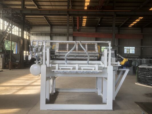Hoge snelheid 2500-3000 Pcs/h Rotary Paper Egg Tray Machine Egg Carton Productielijn PLC gecontroleerd 80/120KW