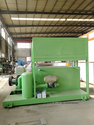 Het volledig Automatische Ei Tray Manufacturing Machine van de Papierpulp 350pcs