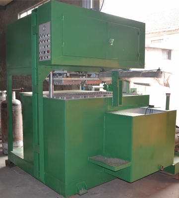 350pcs/h de kleine Vormen van het Eitray making machine with aluminum van de Papierpulp