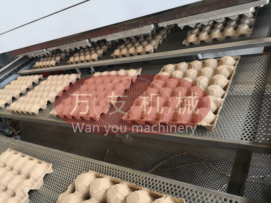 Hoge Wanyou - van de het Papierafvalpulp van kwaliteits Lage Kosten het Kleine Ei Tray Machine